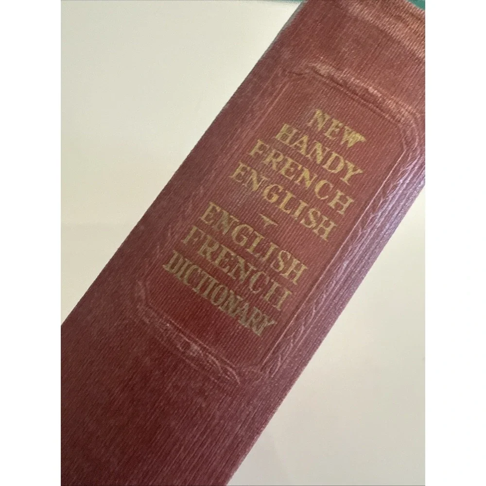 New‎ Handy Dictionaries French-English And English-French Dictionary 1944 USA
